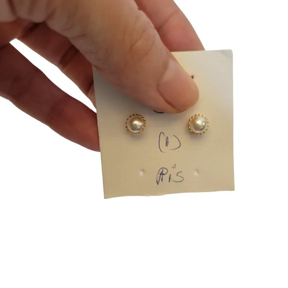 Custom Jewelry Pearl Earring